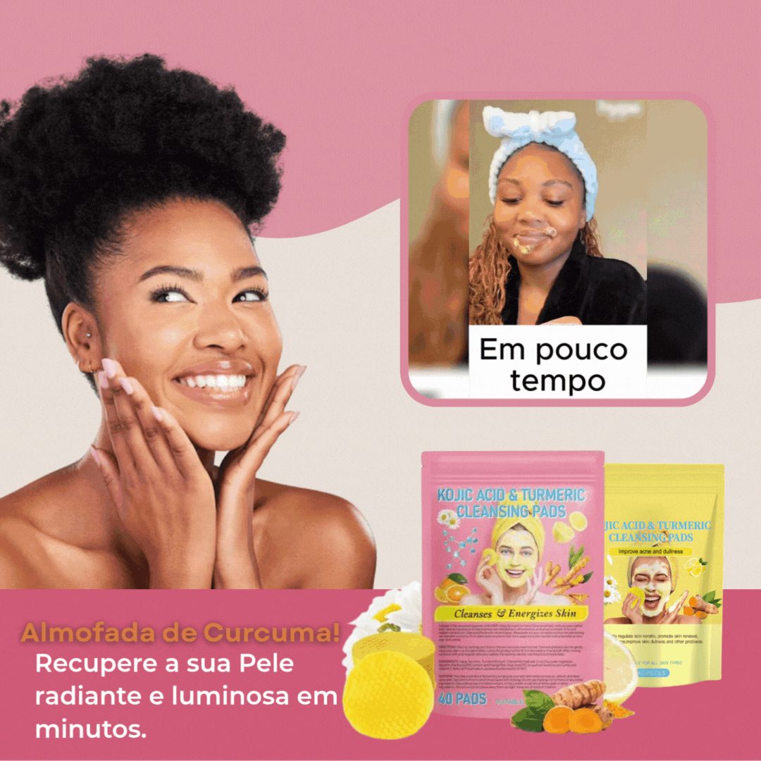 LUMINA PAD™ – Pele limpa, clara e radiante em 1 minuto. Sem cremes. Sem químicos.