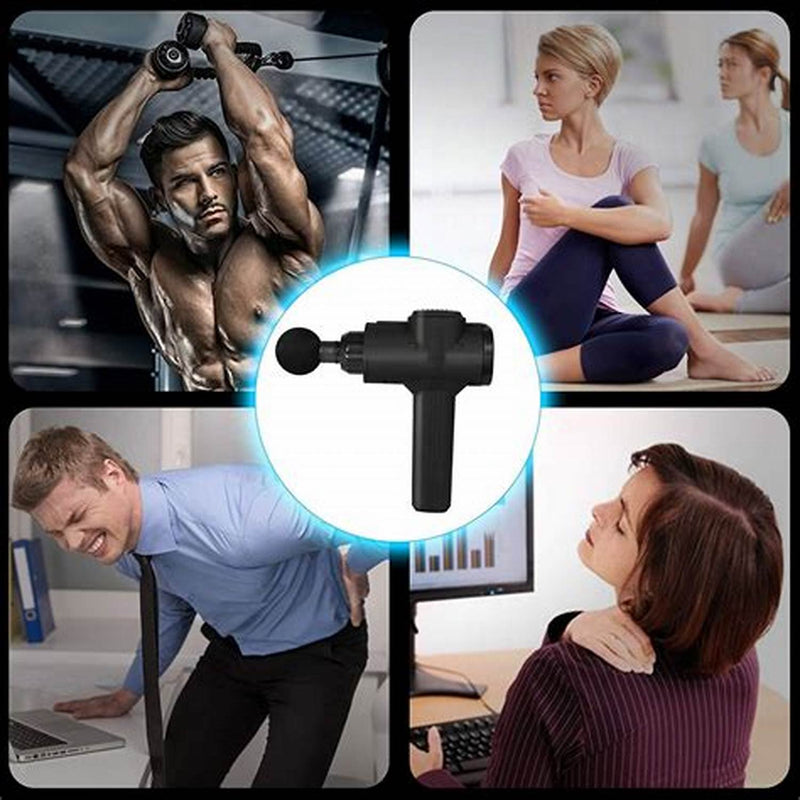 Diga Adeus às Dores Musculares e Viva uma Vida Sem Limites com a Pistola de Massagem Gum!