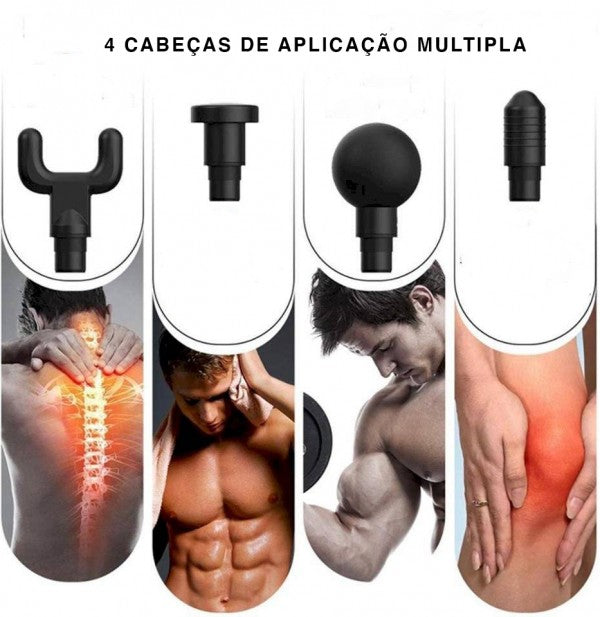 Diga Adeus às Dores Musculares e Viva uma Vida Sem Limites com a Pistola de Massagem Gum!